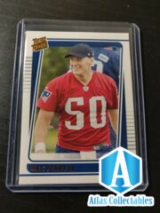 2021 Panini Donruss Mac Jones Portrait Rated Rookie Patriots #255